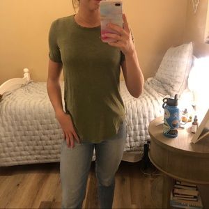 lululemon workout t-shirt